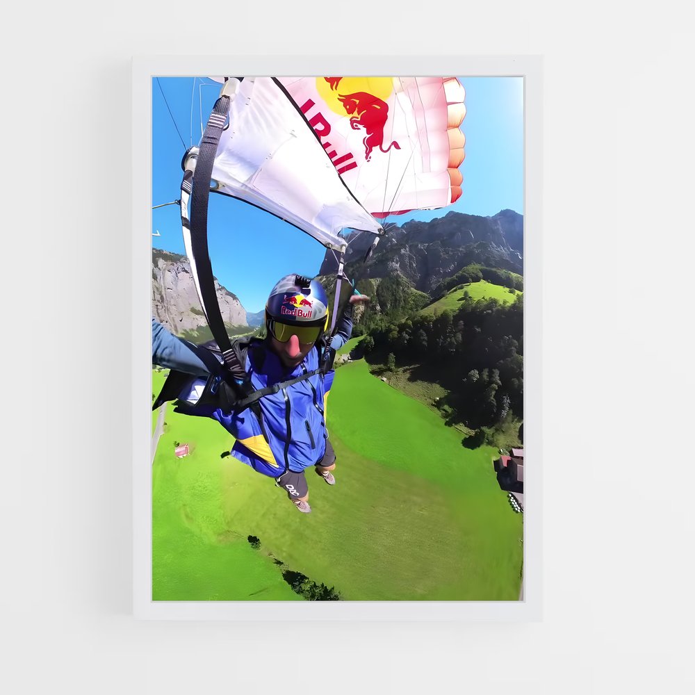 Poster Sky Dancer – affiche Parachutisme (vue 3)